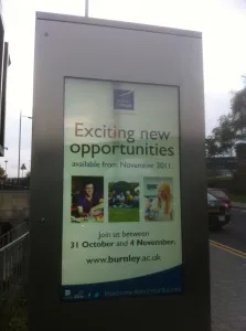 Car Park Campus Signage Screens