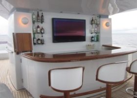 Super Yacht Outdoor TV Installation
